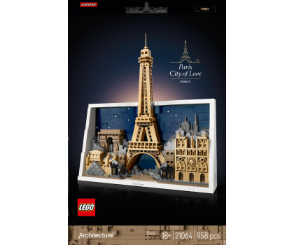 Klocki LEGO® LEGO ARCHITECTURE 21064 Paryż — miasto miłości